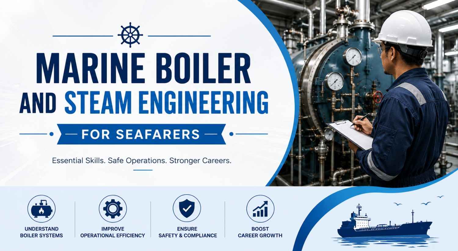 Marine Boiler and Steam Engineering for Seafarers