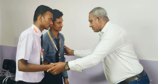 Internship Letter Issuance Ceremony